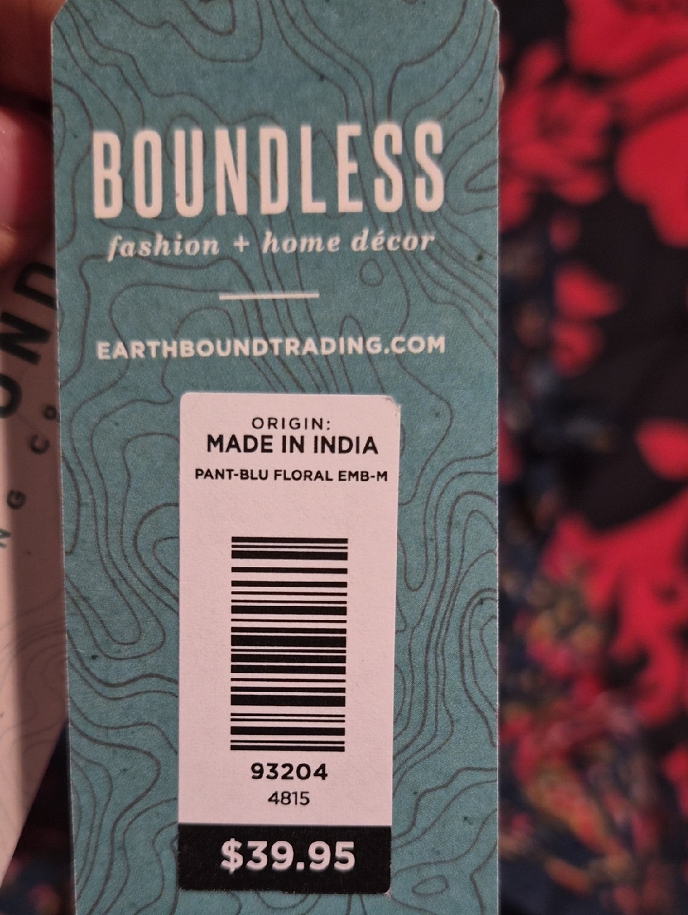 Earthbound 70s Boho 2 Piece Set (M) NWT - Picture 5 of 6